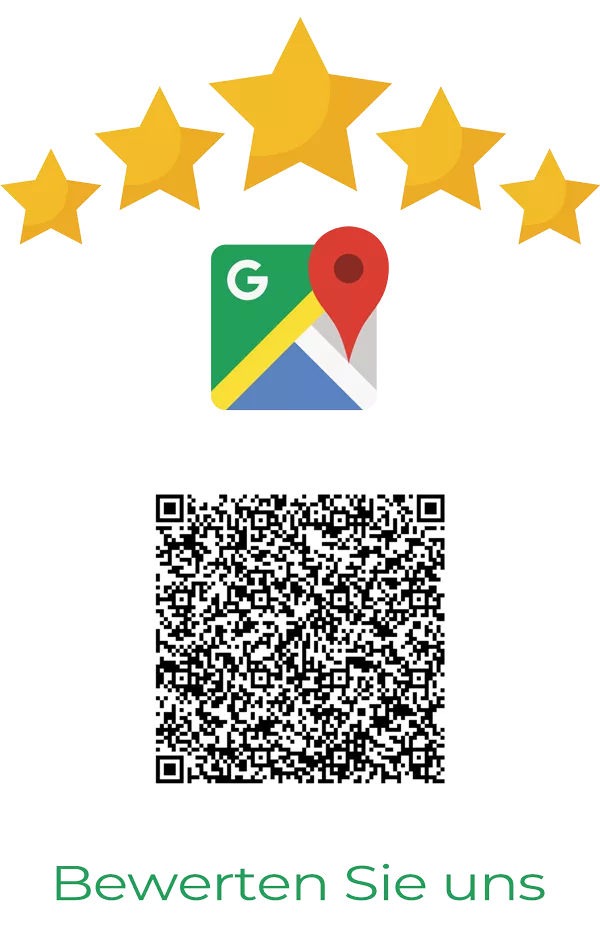 Bewerten Sie uns auf Google - Vielen Dank für Ihre Rezension!